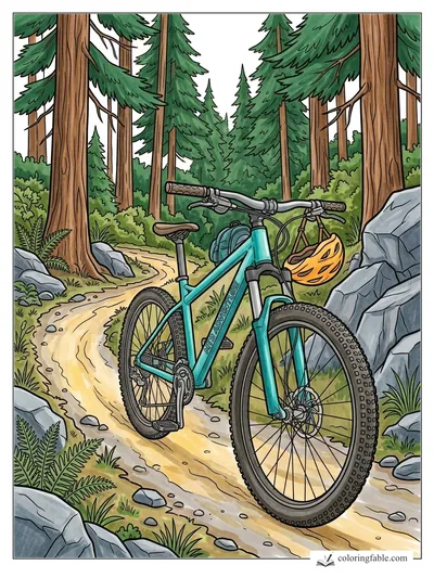 Colored example of this coloring page