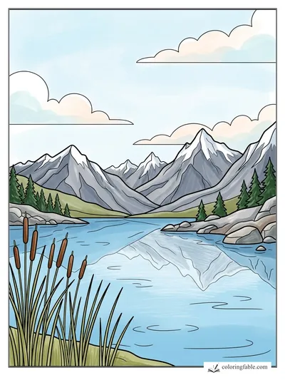 Colored example of this coloring page
