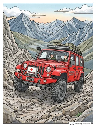 Colored example of this coloring page