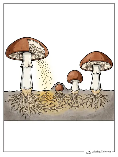 Colored example of this coloring page
