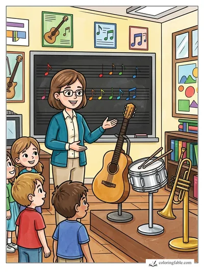 Colored example of this coloring page