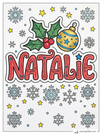 Colored example of this coloring page