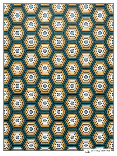 Colored example of this coloring page