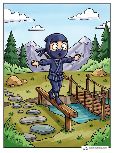 Colored example of this coloring page