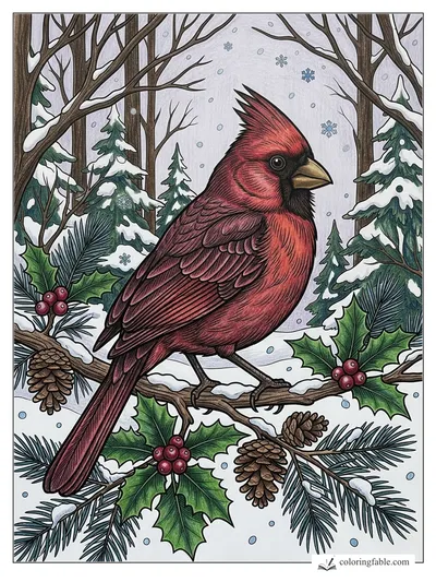 Colored example of this coloring page
