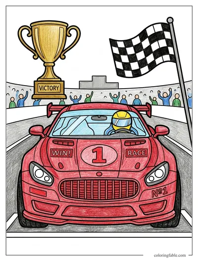Colored example of this coloring page