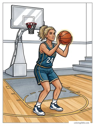Colored example of this coloring page