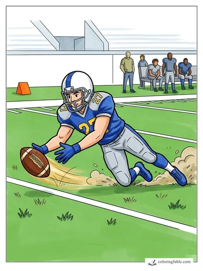 Colored example of this coloring page