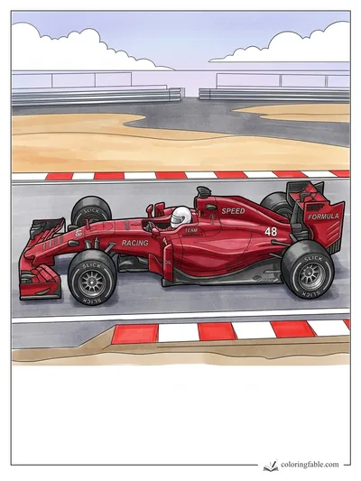Colored example of this coloring page