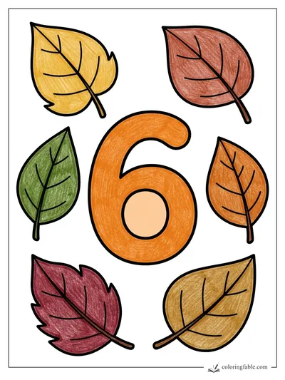 Colored example of this coloring page