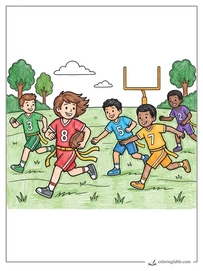 Colored example of this coloring page