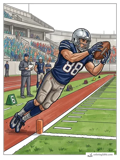 Colored example of this coloring page