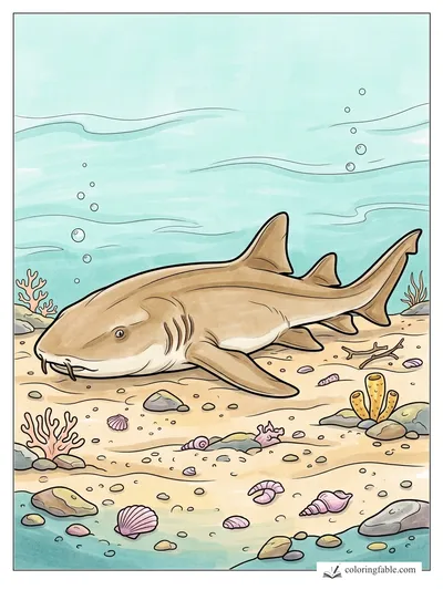 Colored example of this coloring page