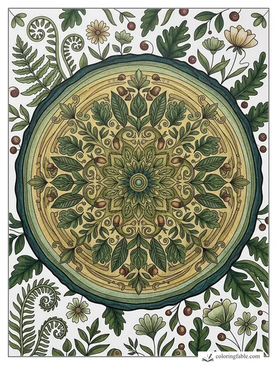 Colored example of this coloring page