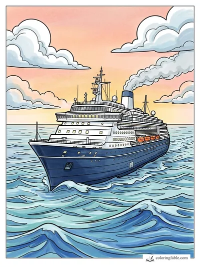 Colored example of this coloring page