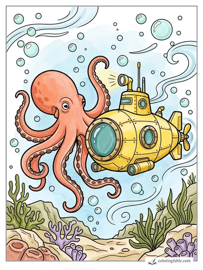 Colored example of this coloring page