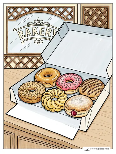 Colored example of this coloring page