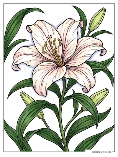 Colored example of this coloring page