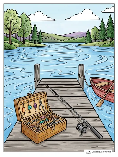 Colored example of this coloring page