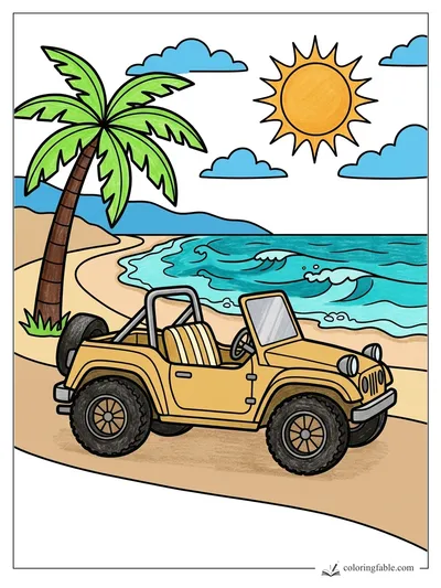 Colored example of this coloring page