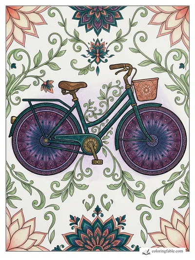 Colored example of this coloring page