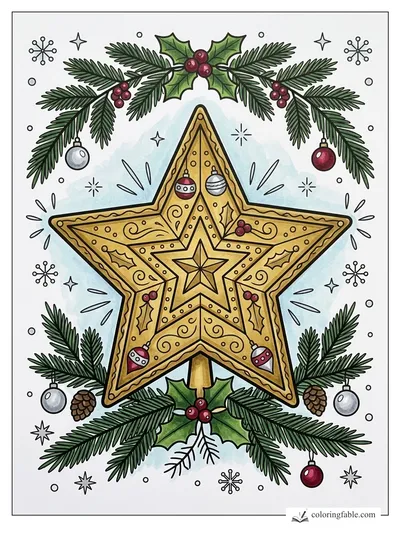 Colored example of this coloring page