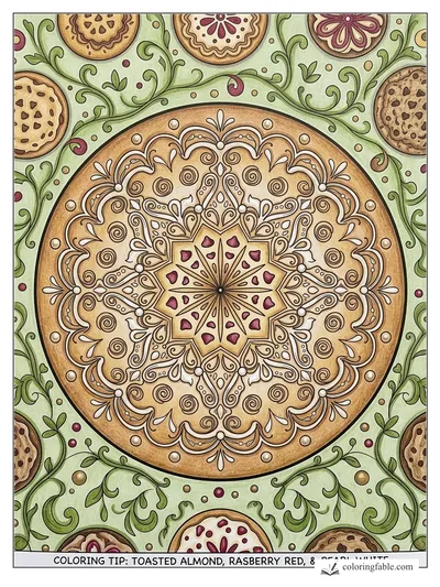 Colored example of this coloring page