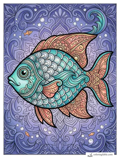 Colored example of this coloring page