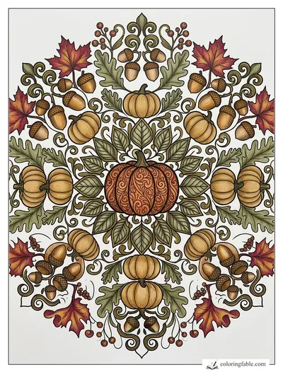 Colored example of this coloring page