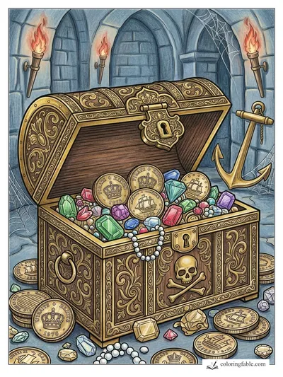 Colored example of this coloring page