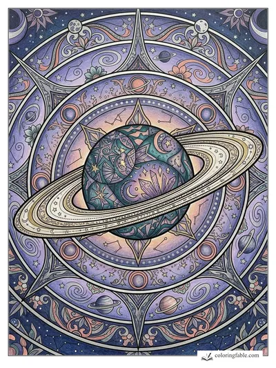 Colored example of this coloring page