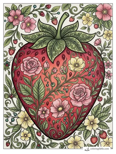 Colored example of this coloring page