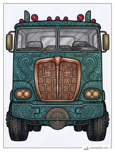 Colored example of this coloring page