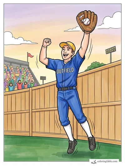 Colored example of this coloring page
