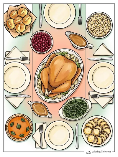 Colored example of this coloring page