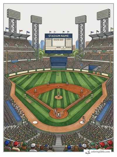 Colored example of this coloring page