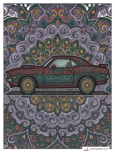 Colored example of this coloring page