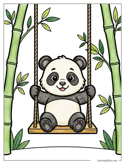 Colored example of this coloring page