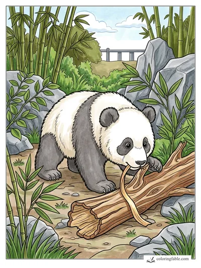 Colored example of this coloring page