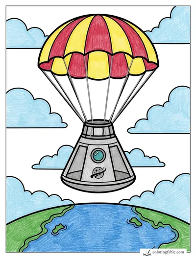 Colored example of this coloring page