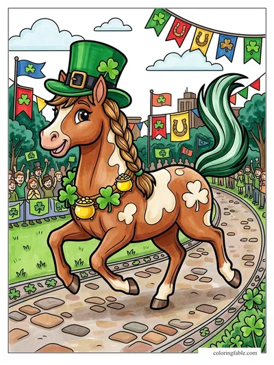 Colored example of this coloring page