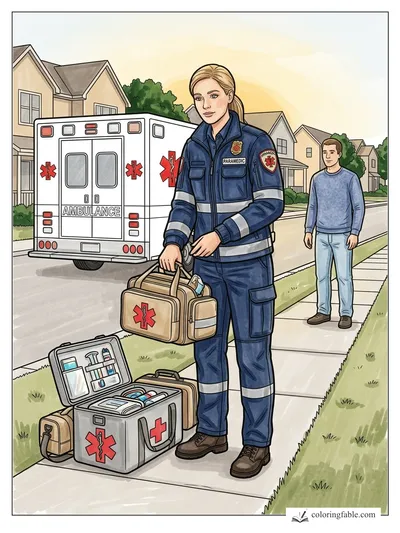 Colored example of this coloring page
