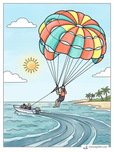 Colored example of this coloring page