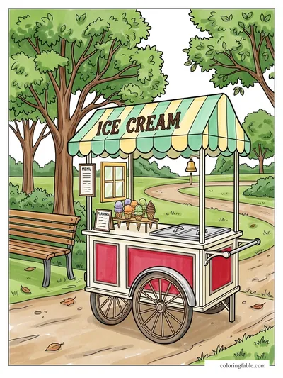 Colored example of this coloring page