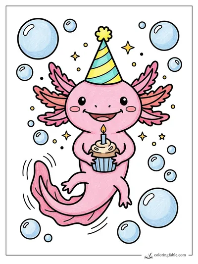Colored example of this coloring page