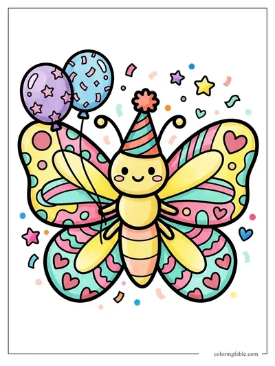 Colored example of this coloring page