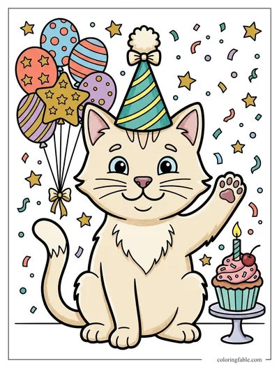Colored example of this coloring page