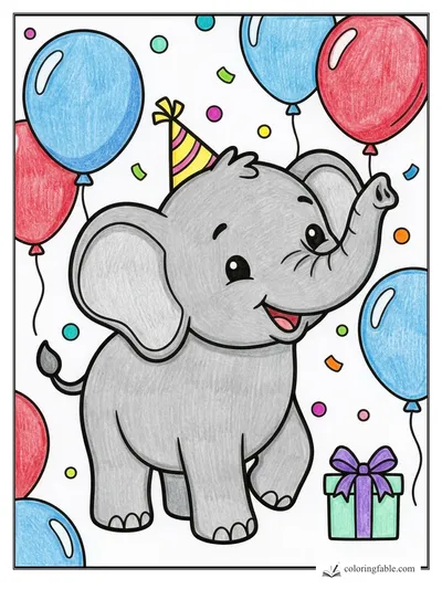 Colored example of this coloring page