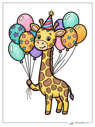 Colored example of this coloring page