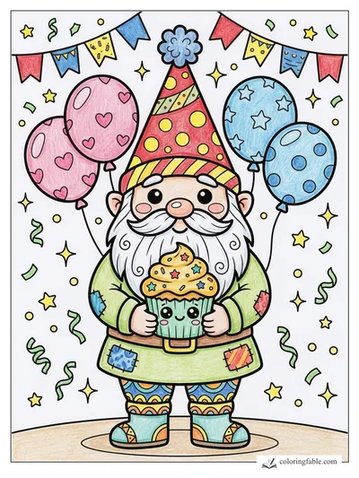 Colored example of this coloring page